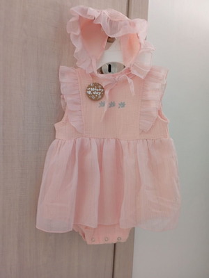 Dress with hat new 6-9 months