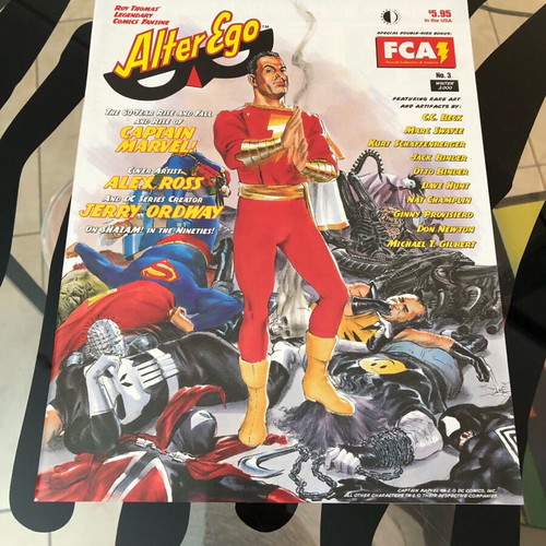 Alter Ego Magazine 3 like new, Alex Ross, Shazam, Captain Marvel