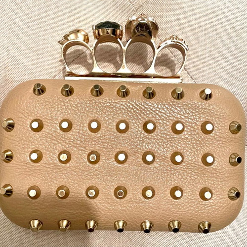 Clutch evening bag like new, handheld