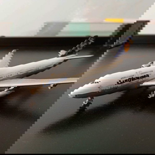 Boeing 747 μεταλλικό αεροπλανάκι μεταχειρισμένο με λογότυπο