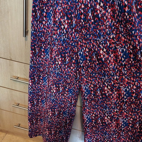 One-piece jumpsuit with vibrant colors
