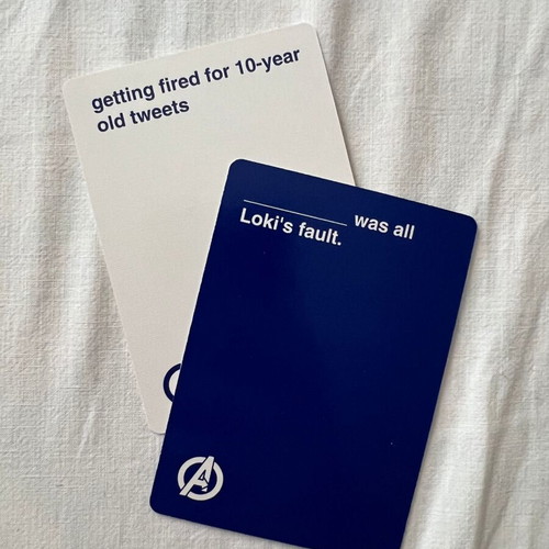Cards Against Marvel like new edition
