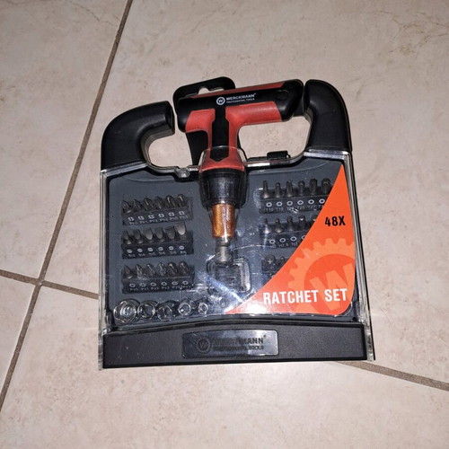 Screwdriver bits and sockets set 48 pieces like new