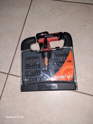 Screwdriver bits and sockets set 48 pieces like new