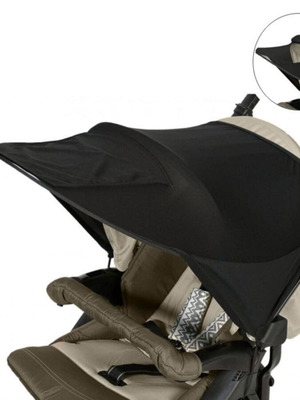 Kiokids Stroller Sunshade like new, 77x63cm, UPF+40 protection