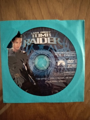 Tomb Raider DVD σαν καινούργιο, μεταγλωττισμένη ταινία δράσης περιπέτειας