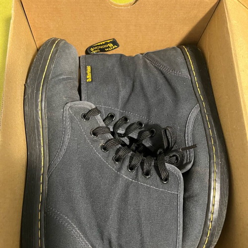 Dr. Martens Shoreditch boots used, size 38, navy blue