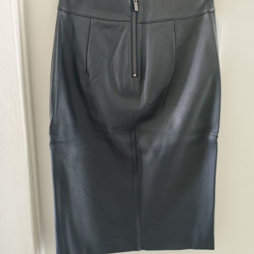 Midi skirt faux leather new Dorothy Perkins black, XS