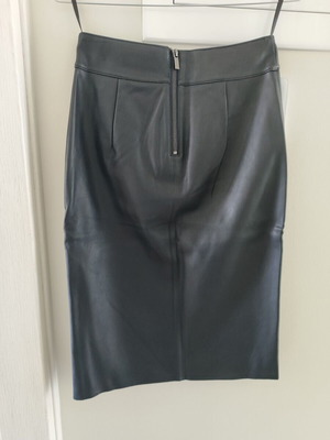 Midi skirt faux leather new Dorothy Perkins black, XS