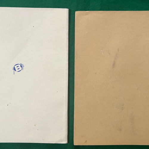 Accordion books used, pack of 2, arts genre