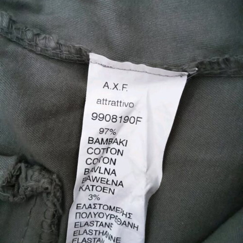Attrattivo women's pants medium khaki like new