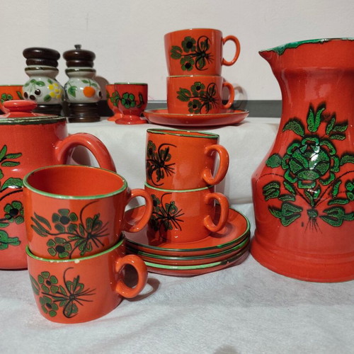 German ceramic serving set Anushka used with chips