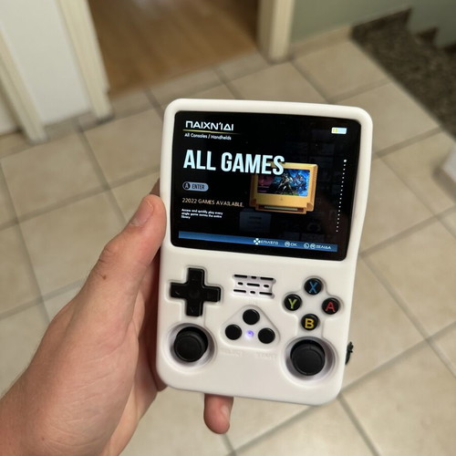 Game Console R36SX New with Over 22k Games and USB-C Charger