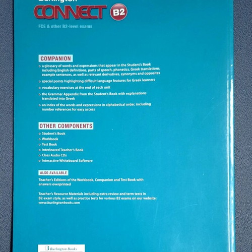 Connect B2 Companion (Teacher's Edition) like new, English