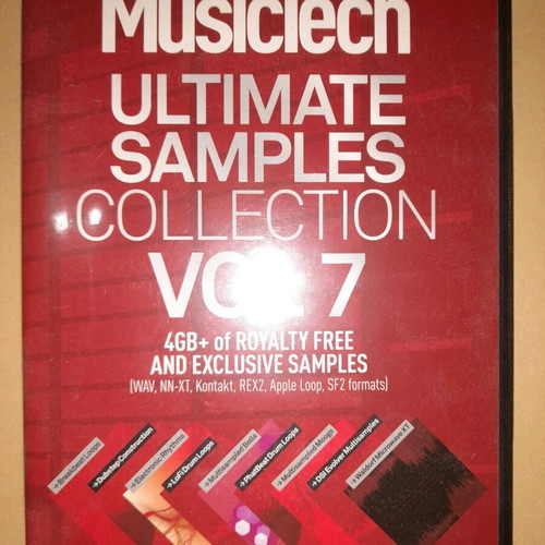 MusicTech Magazine Ultimate Samples Collection Vol.7 DVD-Rom used