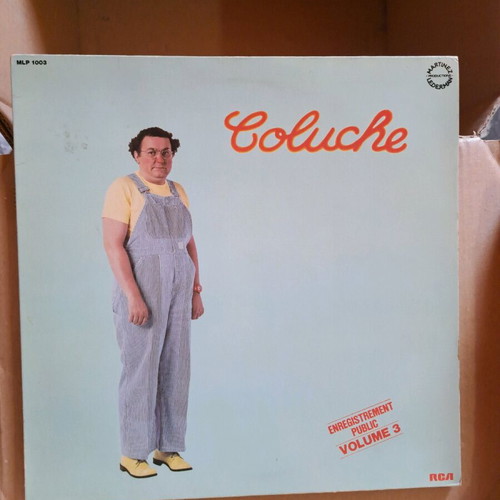 Coluche Enregistrement Public Vol. 3 LP like new