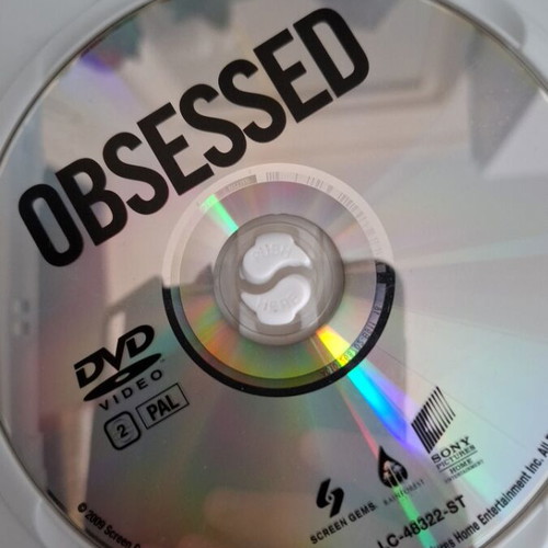 Obsessed DVD psychological thriller used with Greek subtitles