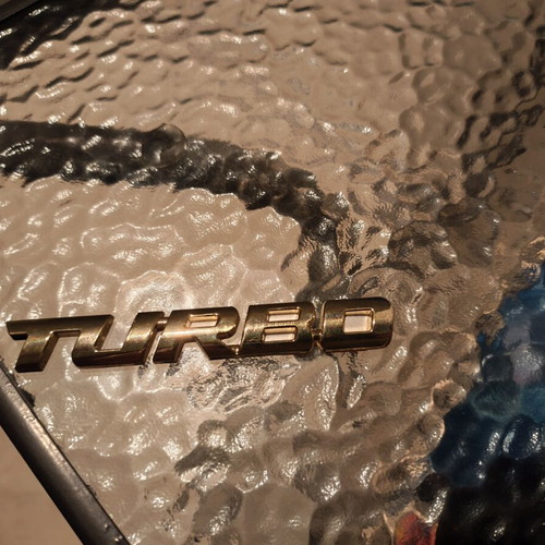 Turbo vintage gold logo like new