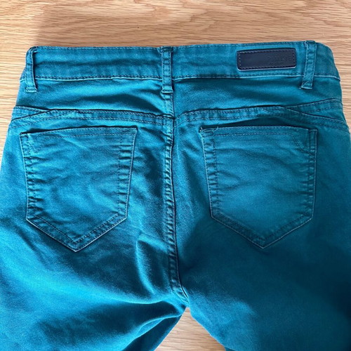 Pimkie green jeans, size XS