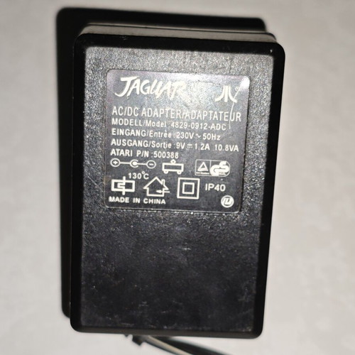 Atari Jaguar console used with Cybermorph game and accessories