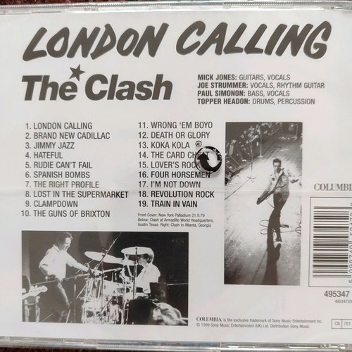 The Clash London Calling CD new, rock