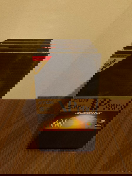 TDK super VHS xp-pro 60