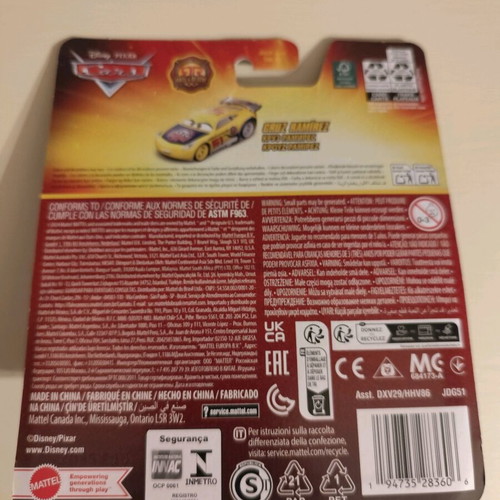 Cruz Ramirez Cars Disney toy car new