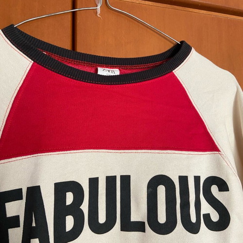 Zara dress like new, white and red, size S for 13-14 years old