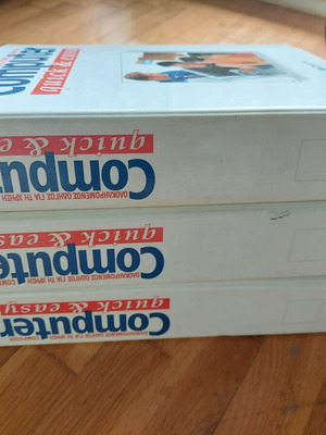 Computer Quick & Easy used, 3 binders