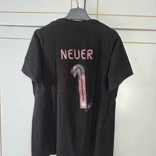 Bayern Munich Neuer short-sleeve shirt used with print wear