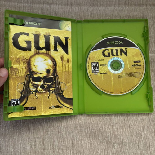 Gun Xbox Original NTSC game, American, complete