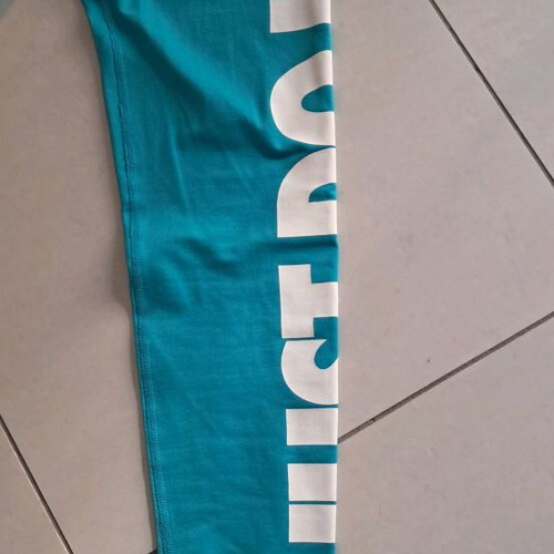 Nike sports leggings turquoise like new size M