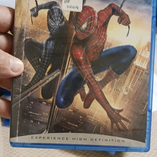 Blue Ray Spiderman 3 used, in excellent condition