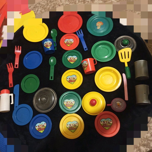 Arkoudakia Agapis vintage kitchen toys like new from the '80s