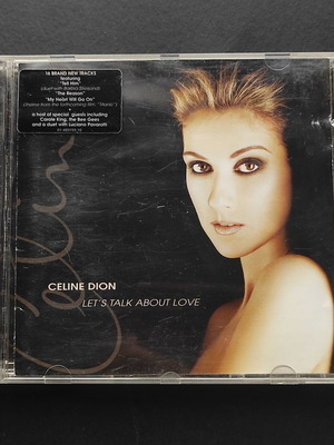 Celine Dion Let's Talk About Love CD used