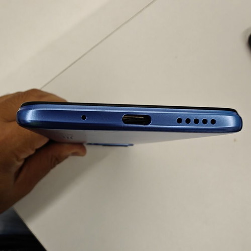 Redmi 10c smartphone with new battery, blue, 4/64GB