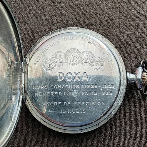 Doxa Anti-magnetique pocket watch used, men's