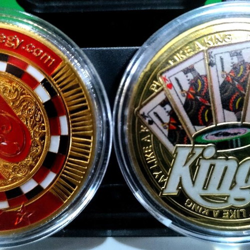 Las Vegas commemorative coins new, set of 2 pieces