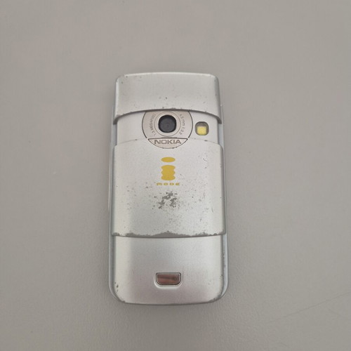 Nokia 6680 mobile used, without battery, gray, up to 7.9 MP camera