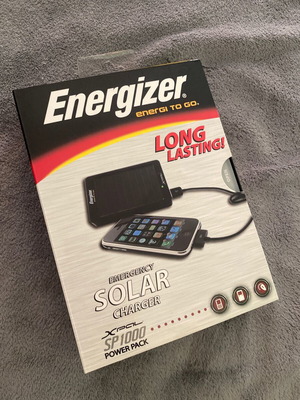 Ηλιακό powerbank Energiser καινούργιο, σφραγισμένο