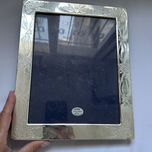 Silver Plated Photo Frame with Album used, 23x28 cm