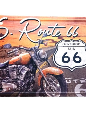 Metal decoration sign 30 x 15 cm new