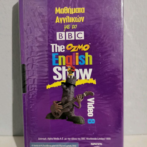 BBC The Ozmo English Show Video 8 English Lessons new VHS videocassette