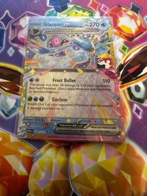 Glaceon EX prize pack καινούργιο Pre026
