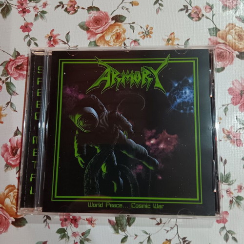 Armory World Peace Cosmic War CD like new, heavy speed metal