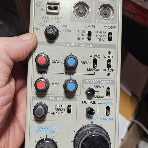 Винтидж Sony RM-M7G дистанционно управление употребявано, декоративно