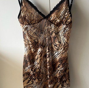 Νυχτικό MED see-through λεοπάρ Νο L