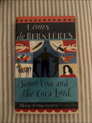 Señor Vivo and the Coca Lord του Louis de Bernieres σαν καινούργιο, με αφιέρωση