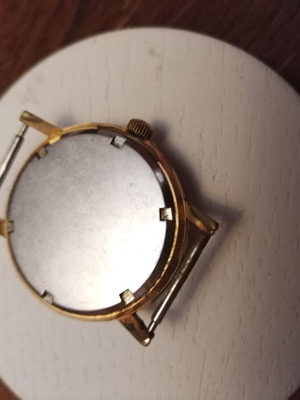 Zenith vintage 230 S wristwatch used, gold tone