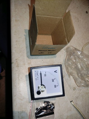 Voltmeter AC up to 300 volts new